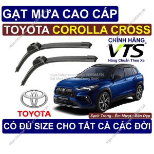 Gạt Mưa Sạch Êm Bền Kính Lái Toyota Corolla Cross Cặp Gạt Mưa Kính Lái Toyota Coro.lla Cross Có Đủ Size Cho Các Đời Xe