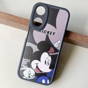 case Oppo รุ่น A78 5G เคส กันกระแทก กันกล้อง TPU ปกป้องกล้อง และ ฟิล์มกระจก เคส ลายการ์ตูน แฟชั่น กันลื่น เคสมือถือ กันรอย ออปโป a 78 ตรงรุ่น