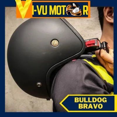 Mũ bảo hiểm 3/4 BULLDOG Bravo [CHÍNH HÃNG]