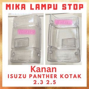[PCS] Mika Kaca Lampu Stop Lamp Rem Sein Sen Belakang Isuzu Panther Kotak 2.3 2.5 Lama Minibus Station Putih