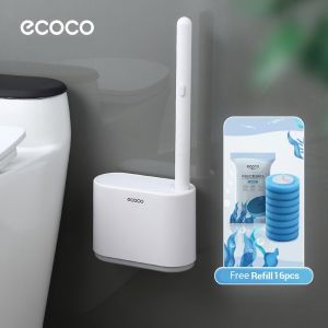 [SG InStock] ECOCO Disposable Toilet Brush 拋棄式廁所刷 - Toilet brush flexible bathroom cleaner 廁所刷柔性浴室清潔劑