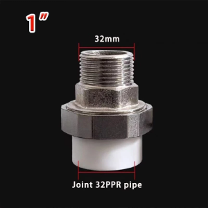 32mm PPR Fittings male Union Patente High Quality Water Supply Plumbing Accessories