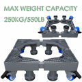 Washing Machine Stand Base Adjustable Heavy Duty Wheeled Stand, Adjustable length / width /height, waterproof and moisture-proof , Movable Wheel Base Stand , 洗衣机防水可移动支架 , Stand Asas Boleh Bergerak. 