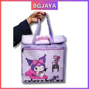 Cartoon Tuition Bag Kids Canvas HandBag Book Storage Bag(BGJAYA)