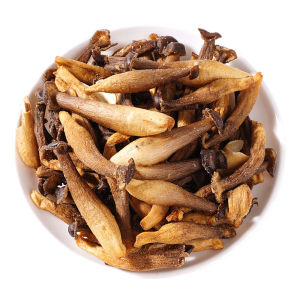 Ready-to-eat salt-and-pepper antler mushroom crisp fruit and vegetable snack  Instant Mushroom Crispy Pepper Crispy Snack