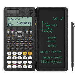 Máy tính khoa học năng lượng mặt trời với LCD Notepad 417 chức năng Máy tính cầm tay chuyên nghiệp có thể gập lại cho học sinh được nâng cấp 991ES2026