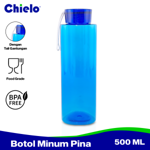 Chielo Botol Minum Premium Plastik 500 ML Pina Water Bottle BPA Free CHI-PINA