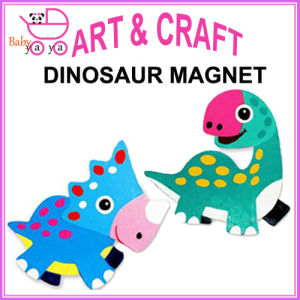 BabyYaya 2 in 1 DIY Kid Craft Dinosaur Magnet Set
