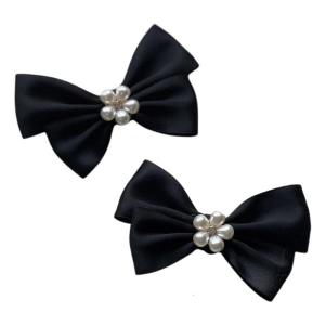 Bowknot Shoes Clip Removable Shoe Charms Bowknot Shoes Buckle Decorative Shoe for Women Bride Wedding Party