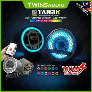 TANBX Midrange Speaker TB-XT225 2.25" Full Range Speaker + 2.25" Woofer Speaker Extreme RGB Fullrange