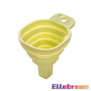 Foldable Silicone Funnel Hopper Oil Liquid Filling Tools Kitchen Supplies