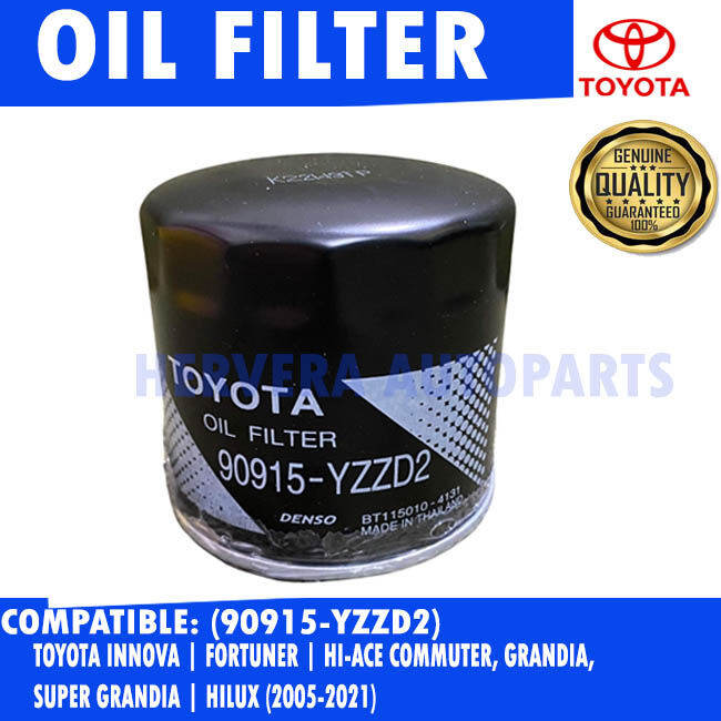 GENUINE Toyota 90915-YZZD2 Hi Ace Hilux Innova Fortuner (Replacement ...