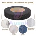 AUK 64m/Roll Double Sided Interlining Adhesive Fabric Black White Clothes Apparel Tape. 