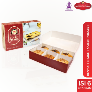 Bolen Pisang Simpang Lima Kediri - Box isi 6 Istimewa