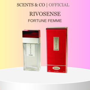 Scents & Co | Rivosense Fortune For Women EDT Perfume Minyak Wangi (100ml)