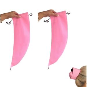 Waterproof Hair Sleeve Quick Root Wash Cap For Long Thick Hair Keep Ends Dry During Gym And Travel