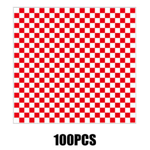 Isi 100Lembar 30x30cm Kertas Nasi KFC Motif Kertas MCD/Kertas Burger/Kertas Kebab/MG Paper/Kertas Anti Minyak