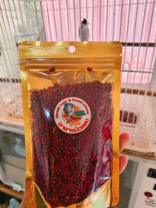 อาหารบัวแดง อาหารนกหัวจุก อาหารบัวแดงสูตรดังเดิม