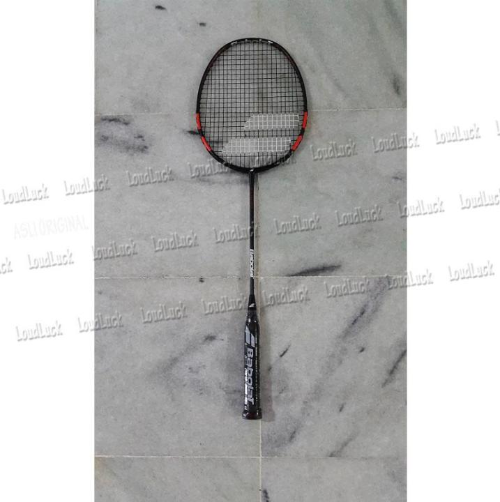 ASLI Raket Badminton Babolat N Limited Kaos Sarung Kaki