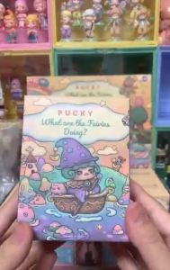 POPMART PUCKY What are the Fairies Doing Series Figures pop mart blind collection action figure decorative gift toy