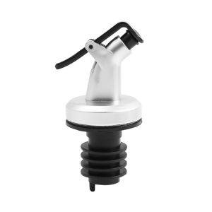 YESPERY 1/2pcs Automatic Press Oil Bottle Oil Bottle Stopper Dispenser Sauce Nozzle Liquid Leak-proof Bottle Stopper Kitchen Tool
