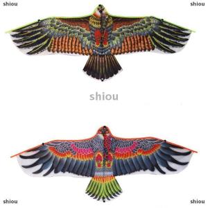 [COD] shiou 1.1m Eagle Kite With 30 Meter Kite Line Children Flying Bird Kites Outdoor Toys