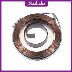 Mazhaha 1Pc 0.7-1.5 Thickness 680-1540mm Length Spiral Flat Wire Torsion Spring Constant Force Extension Springs Bench Drill Scroll Spring
