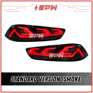 Mitsubishi Lancer Evo X / Proton Inspira (2008-2017) LED Tail Lamp Tail Light Brake Light Daylight DRL Running Signal Taillamp Taillight Taillamps Taillights 2008 2009 2010 2011 2012 2013 2014 2015 2016 2017 2018