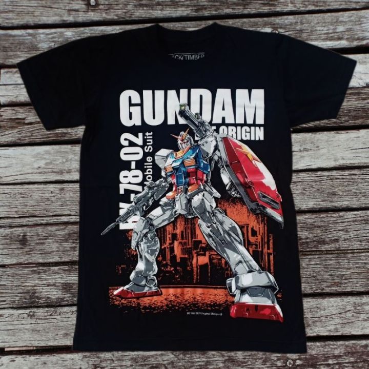 T-shirt Uniqlo Gundam Series UT RX-78-2 &ndash; Nera, Taglia L, Uomo, Cotone, Nuova Con Etichette