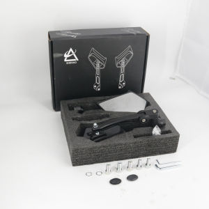 Motorcycle blade rearview mirror large field of view universal reflector Cermin belakang bilah motosikal