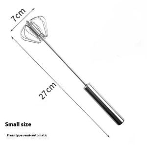 SEA JJT สแตนเลสคู่มือ/กึ่งอัตโนมัติเครื่องตีไข่เครื่องปั่นในครัวเรือนตีไข่ครีมเครื่องมือครัวอบ