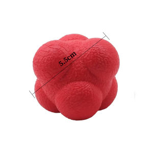 Hexagon Reflex Training Silicone Agility Coordination Reflex Exercise Sports Fitness Training Ball Equipment