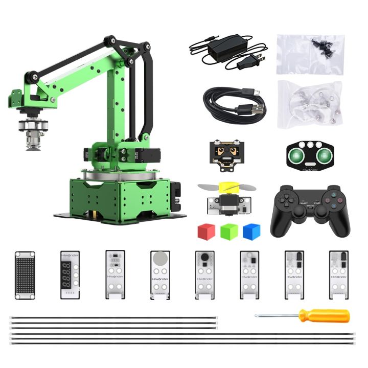AI Robotic Arm Kit, MaxArm ESP32 Open Source WiFi Bluetooth Connect ...