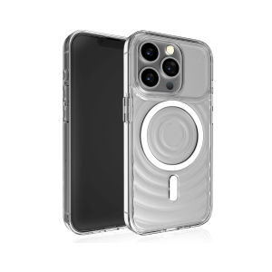 Phone 16 / 15 [ Pro Max / Pro / Plus ] STM Reawaken Ripple Magnetic Case with ClearShell Plating Self-Repairing Technology