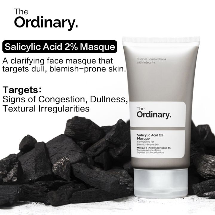 The Ordinary Salicylic Acid 2 Masque A clarifying face masque that