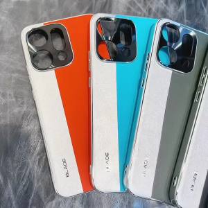 เคสศัพท์มือถือที่เหมาะสำหรับ OPPO Reno 14 Pro Reno14 Pro OPPO Reno14Pro เคสหนังเคลือบสี ป้องกันรอยนิ้วมือแบบรวมทุกอย่าง เคสกันกระแทกแฟชั่น