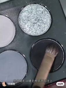 4/6/9/12 Colors Black Gray Color Eyeshadow Palette Matte Pearlescent Smoky Blue Vintage Eye shadow