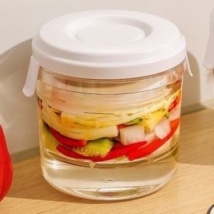 Hot Selling Kimchi Jar Korean Kimchi Container Home Use Pickles Marinating Jar Pickles Bucket Sealed Jar