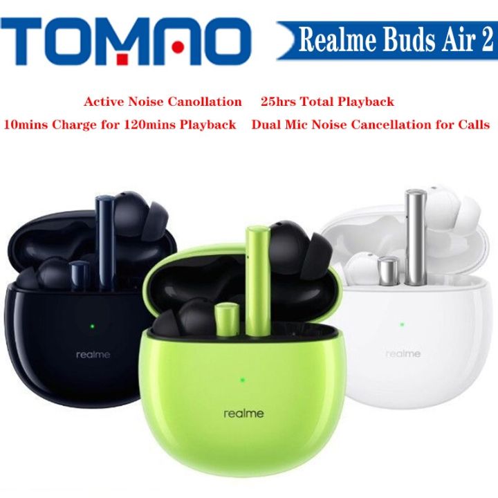 Realme Buds Air Wireless Bluetooth Earphone Dual Mic Noise