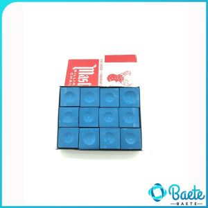 Baete 12Pcs/set Billiard Chalk Original Snooker Billiard Chalks Blue Pool Cue Chalk