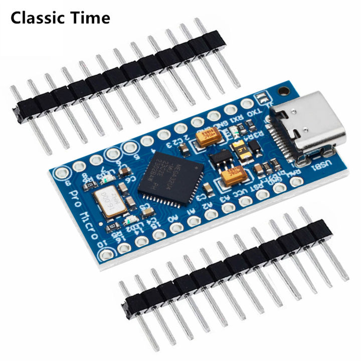 ใหม่ Pro Micro สำหรับ Arduino ATmega32U4 5V/16โมดูล MHz พร้อมส่วนหัวของ ...