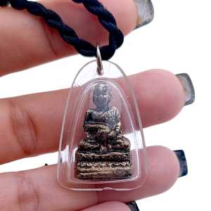 จี้พระอุปคุต จี้พร้อมสร้อยพระอุปคุต กรอบพลาสติกกันน้ำ ช่วยเรื่องโชคลาภ ความรักมั่นคง มีอำนาจบารมี ผ่านพิธีเสาร์ห้า และเป่ายันต์เกราะเพรชแล้ว