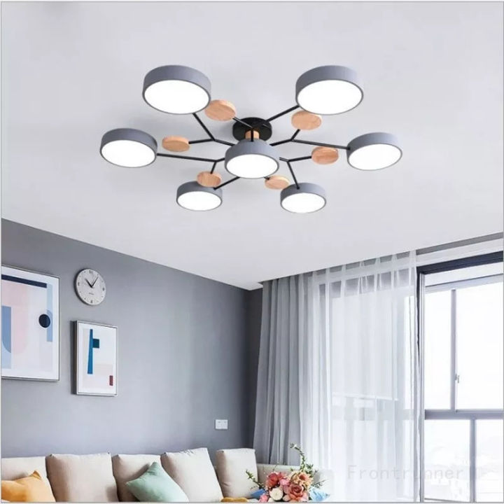 LED Nordic living room chandelier ceiling lights modern design clothing store dining room