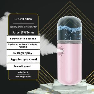 YZLong Portable Nano Mist Sprayer Facial Beauty Cooler Humidifier with Oxygen Spray