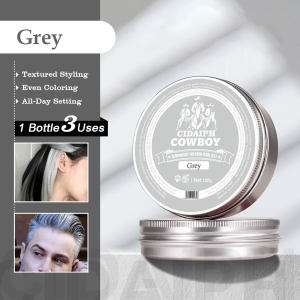 【FDA Certified】Temporary Hair Color Wax Instant Washable Hair Dye Hair Color Wax Men DIY Hairstyle Paste Dye Cream