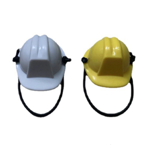 Miniature Construction Helmets Lightweight Plastic Pet Headwear For Reptiles Puppets Crafts Decoration