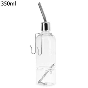 SAVVYSHELF Convenient Small Animal Supply Dispenser Pet Automatic Drinking Device Hanging Waterer Guinea Pig Water Feeder Hamster Water Bottle