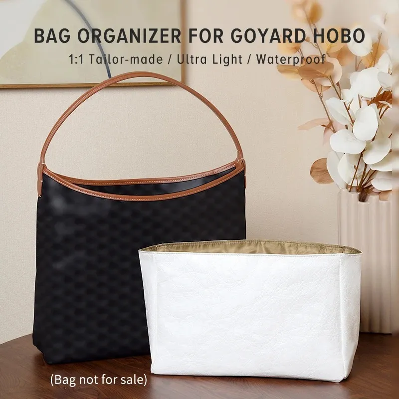 For Goyard Bohème Hobo Handbag Organizer Travel Makeup Microfiber