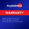 Fujidenzo 14 cu. ft. Dual Function No Frost Upright Freezer NFU-140 SSDF (Stainless Steel). 