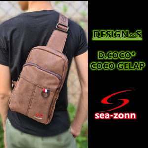 SEA-ZONN*Ready Stock*High Quality Messenger Men Shoulder Sling Bag Fashion*Bag Along beg*beg silang belakang*backpackbag